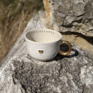 Filiżanka stracciatella d'oro