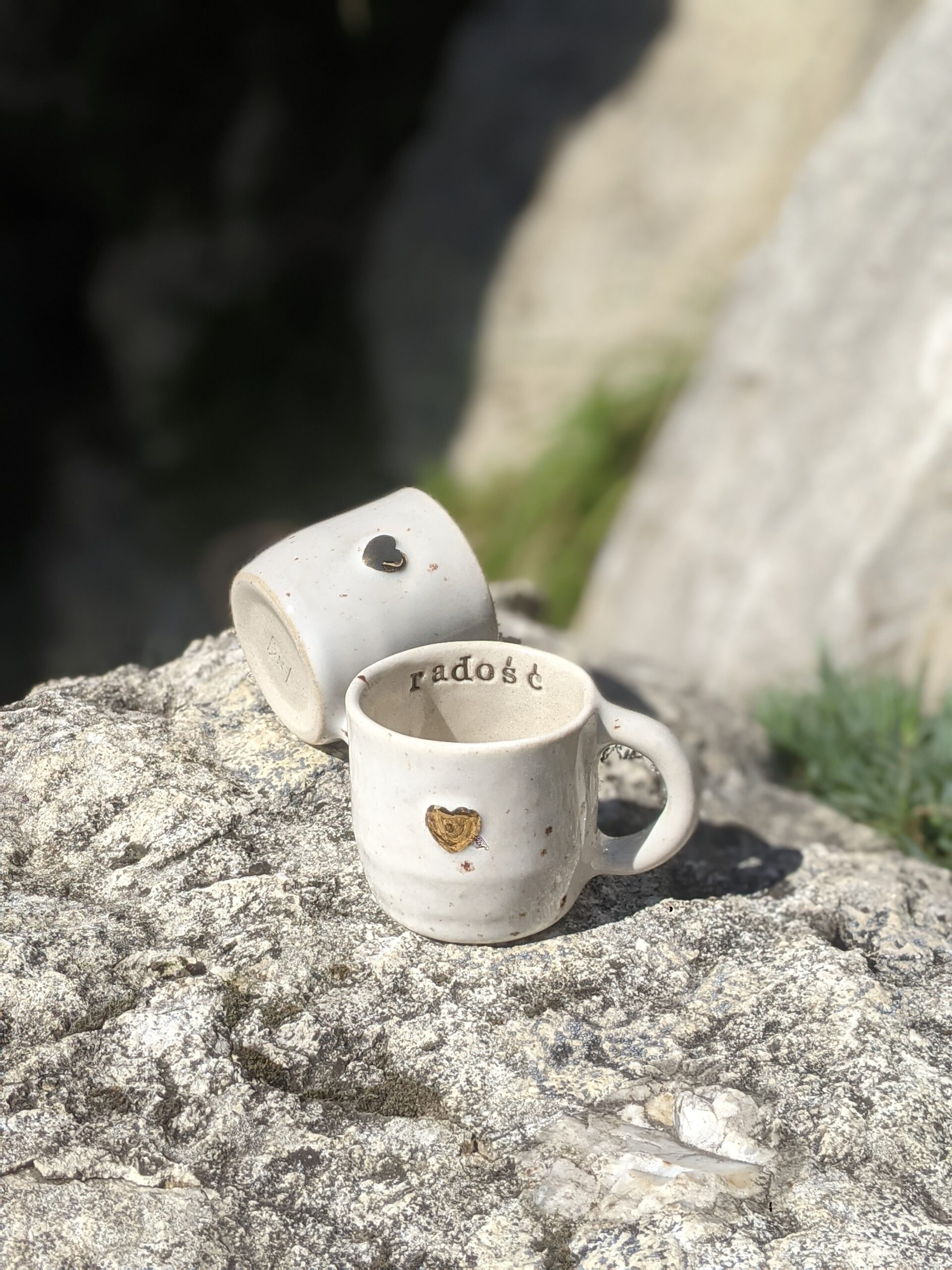 Filiżanka espresso stracciatella d'oro