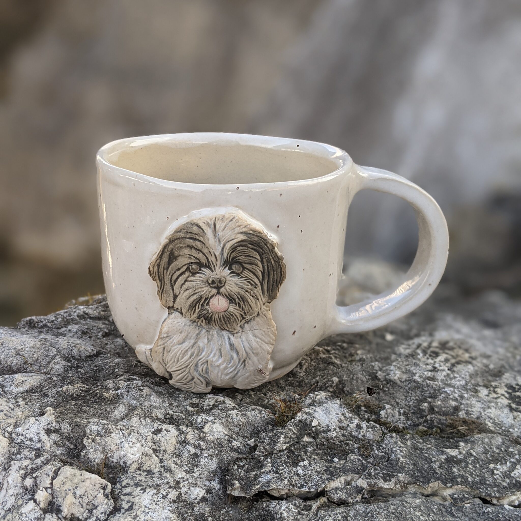 Kubek z psem Shih Tzu